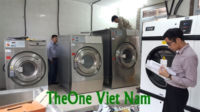 Lắp đặt hệ thống máy giặt công nghiệp tai Thái Nguyên